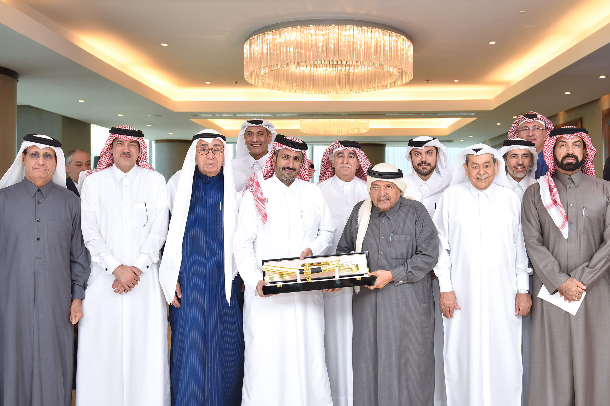 QBA Hosts Minister of Commerce and Industry Sheikh Faisal bin Thani bin Faisal Al Thani