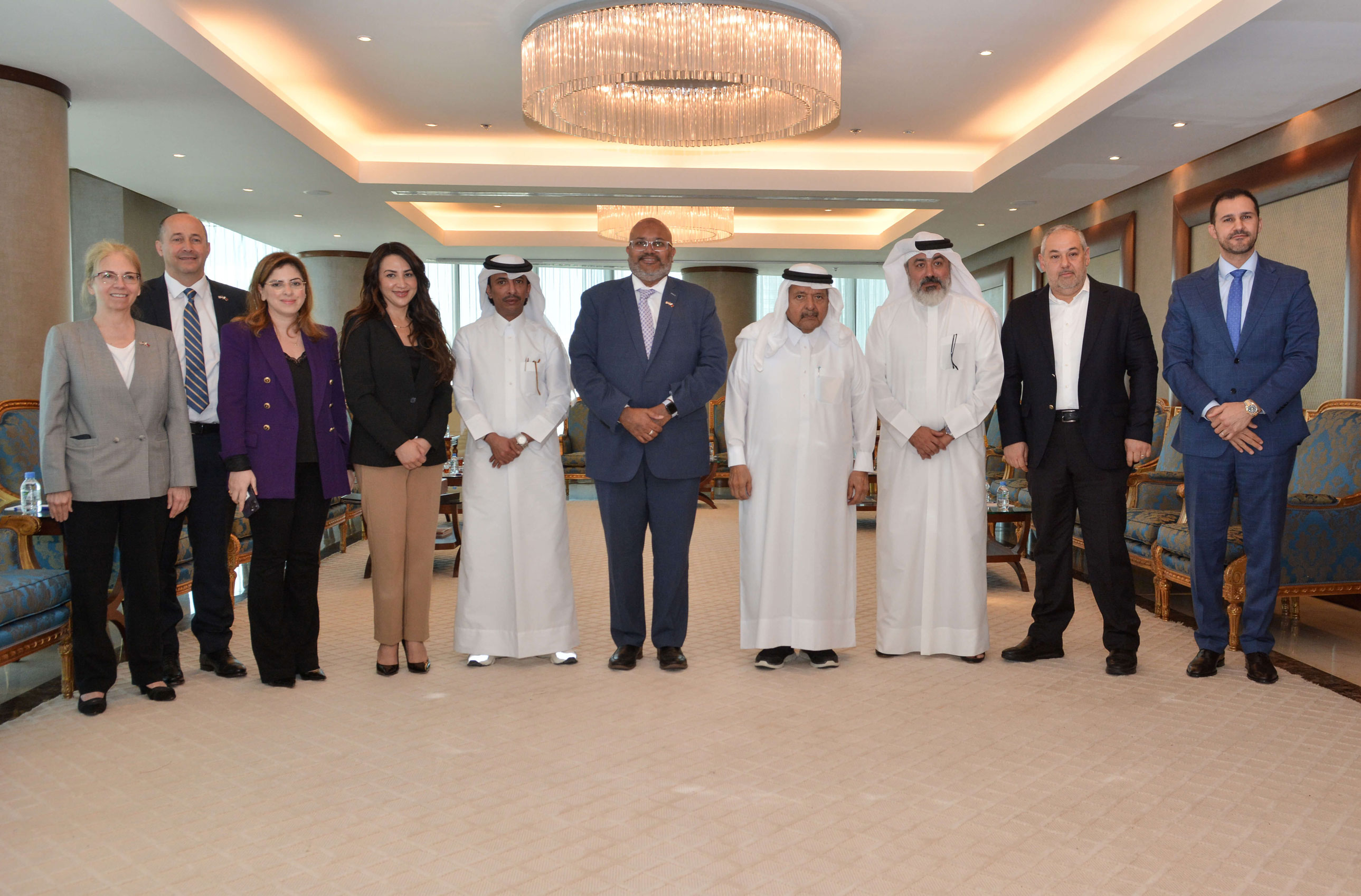 The Qatari Businessmen Association discusses investment opportunities with the US Assistant Secretary of Commerce