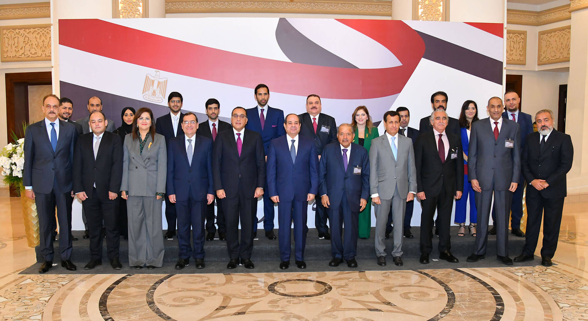 QBA Meeting with H.E President Abdel Fattah Al-Sisi, President of the Arab Republic of Egypt, during the visit to Egypt