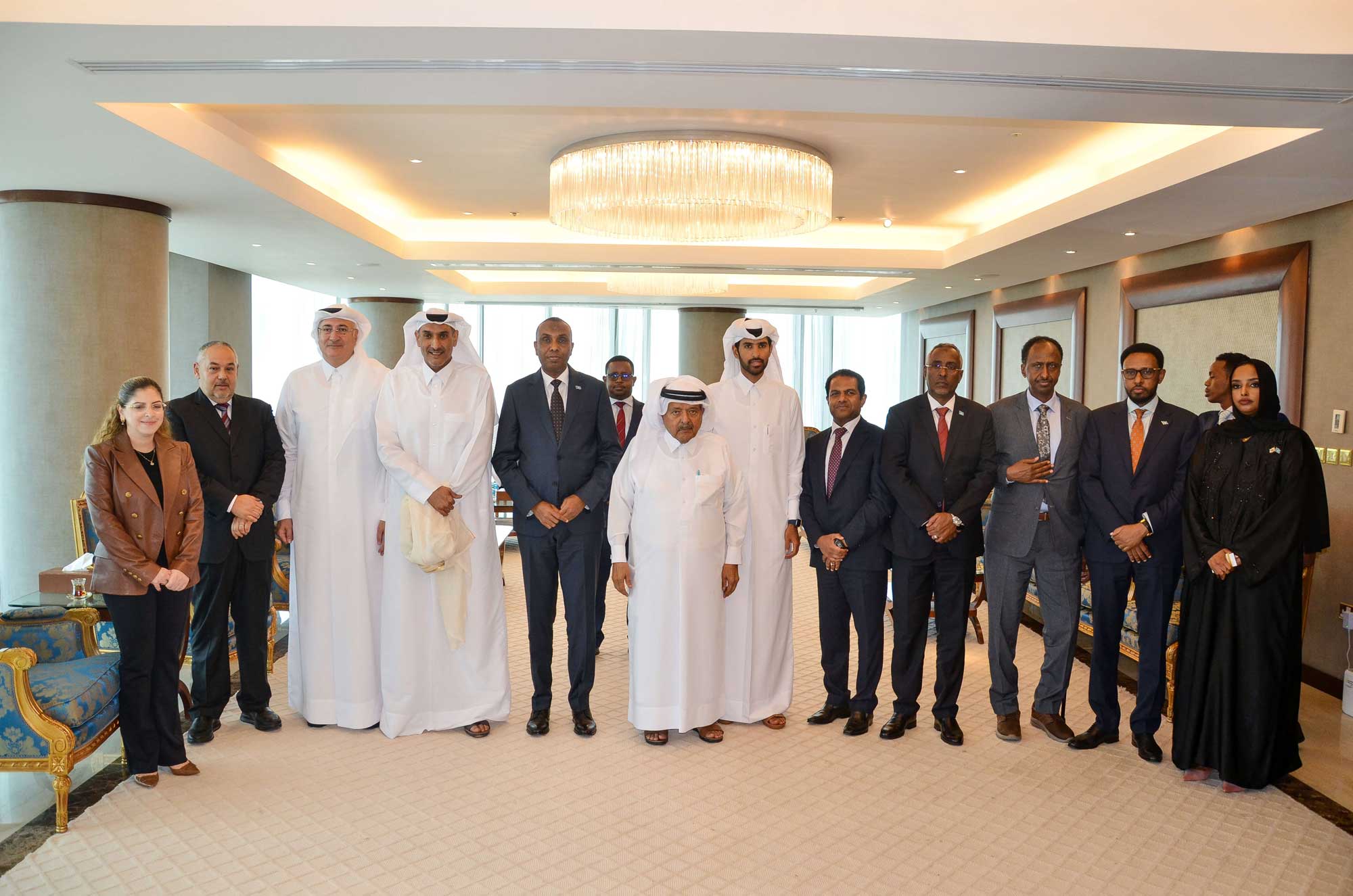 The Prime Minister of Somalia calls on Qatari businessmen to invest in the agricultural and livestock sectors