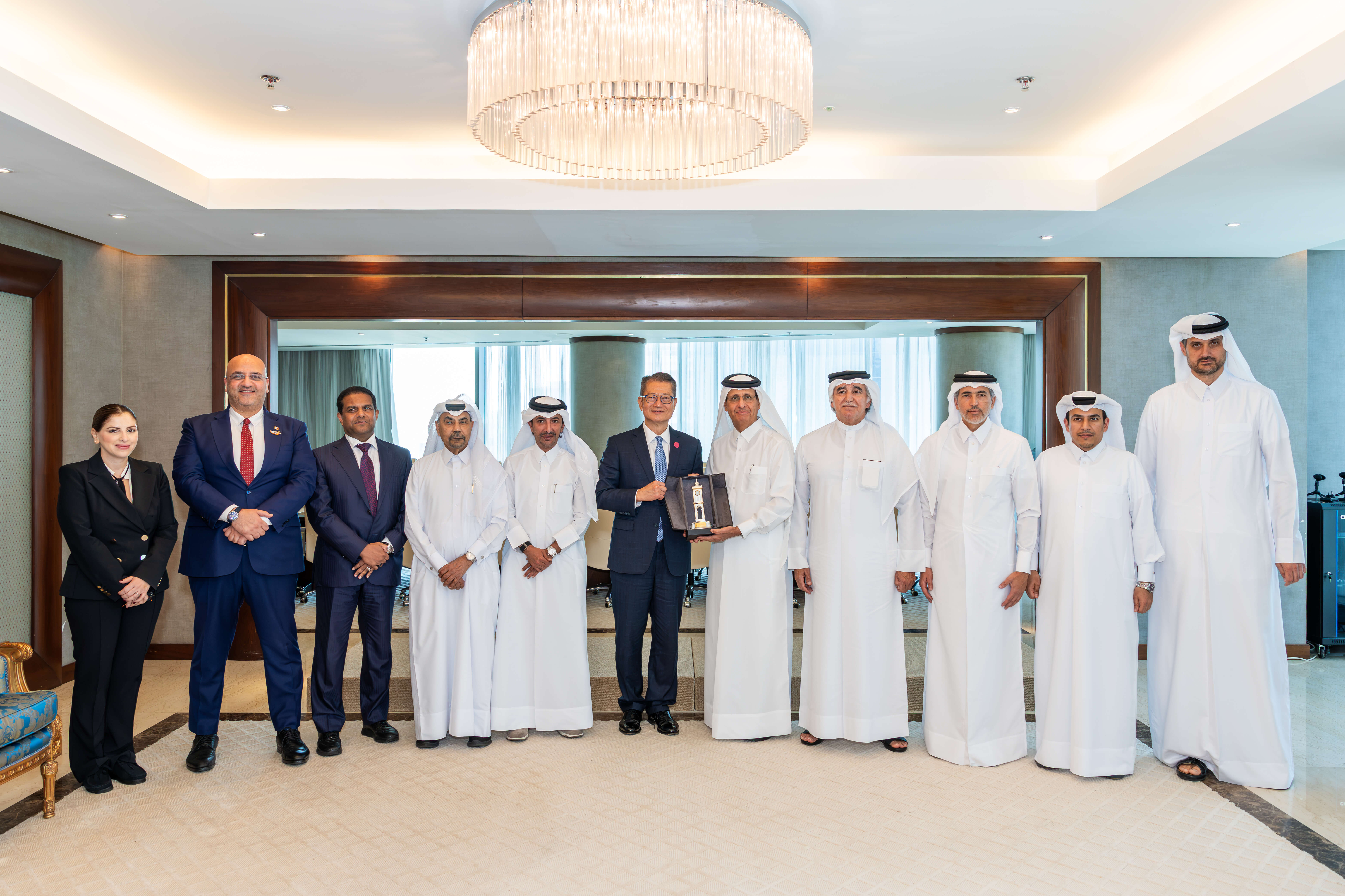 QBA Discusses Strengthening Investment Partnerships in Promising Sectors with Hong Kong Financial Secretary