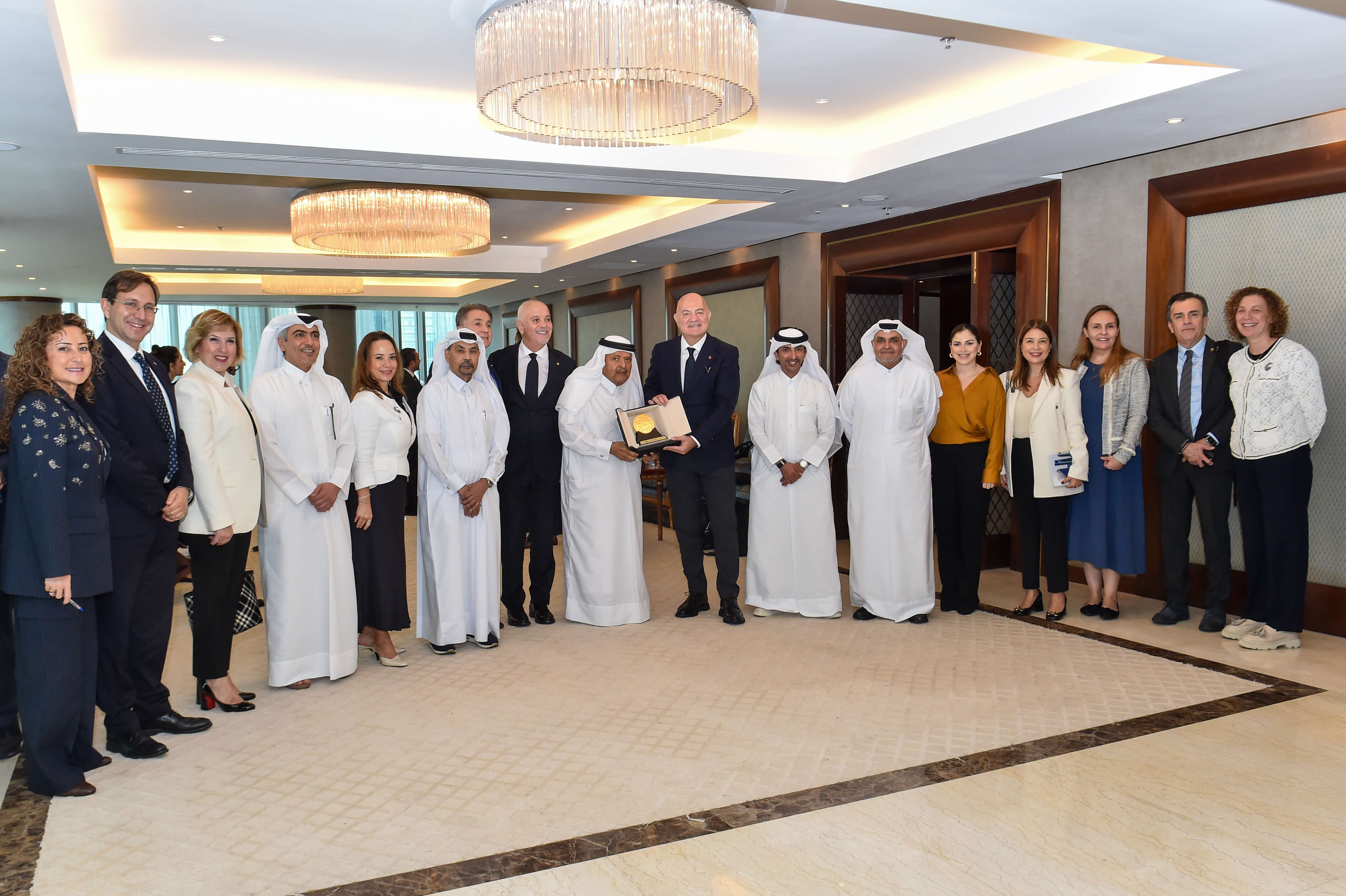 الرابطة تبحث فرص الاستثمار مع جمعية أصحاب الاعمال والصناعات التركية (TUSIAD )