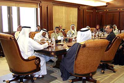 تنظيم زيارة عمل لرئيس وأعضاء جمعية رجال الأعمال البحرينيين إلى قطر
