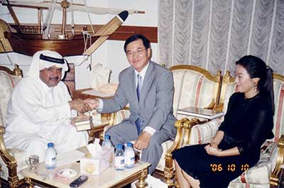 ٍH.E Mr. Kim Jong Yong, Korean Ambassador to Qatar visit’s Faisal’s Majles