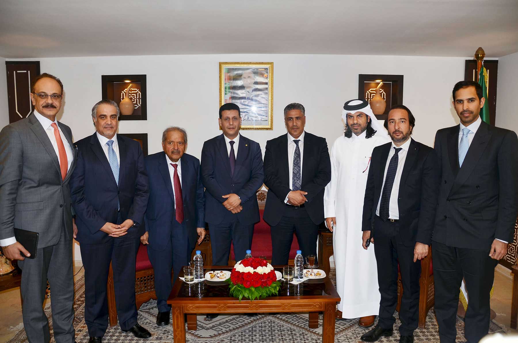 The Qatari Businessmen Association discusses with Algerian Ministers of Tourism and housing, the investment opportunities 