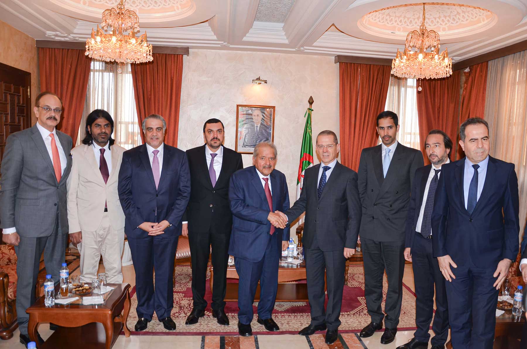 The Qatari Businessmen Association discusses in Algeria, the agricultural investment opportunities with the Algerian Minister of Agriculture