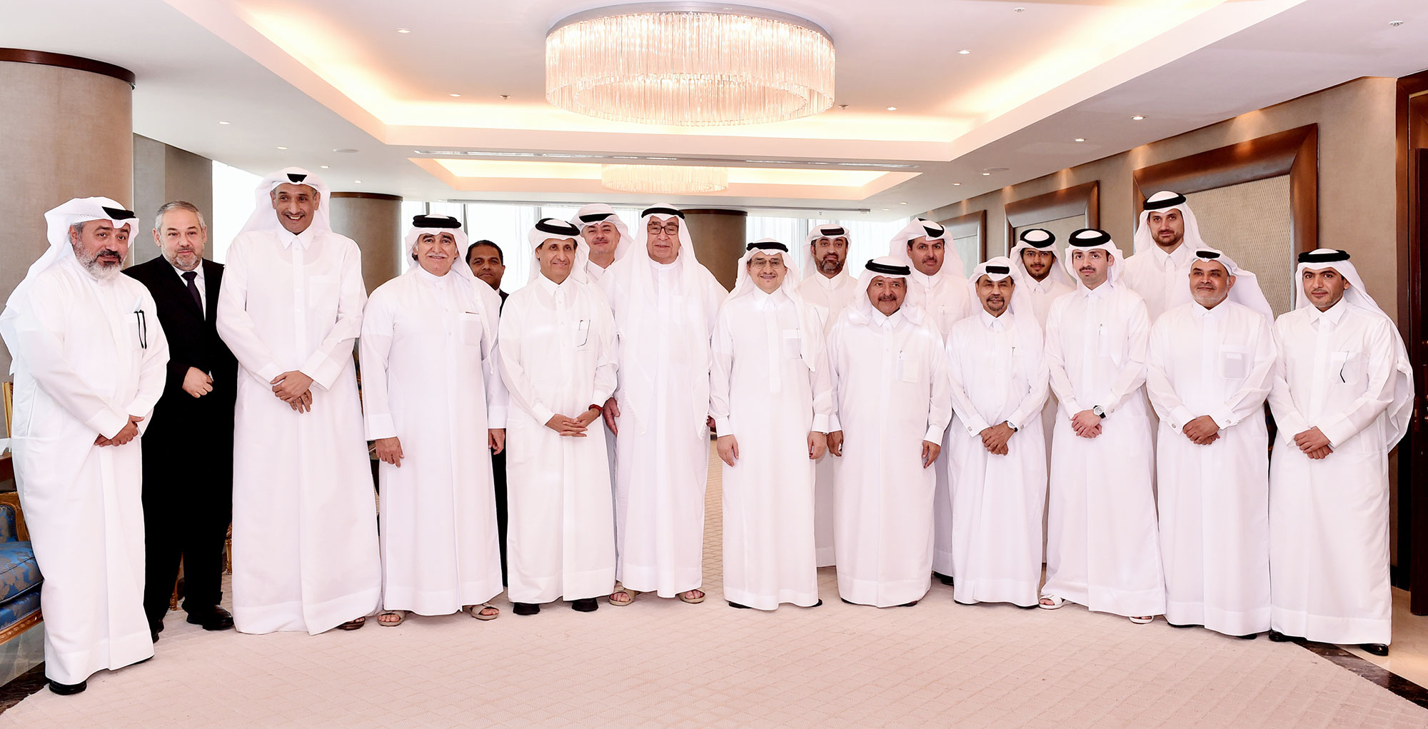 QBA Meeting with H.H. Prince Mansour bin Khalid bin Abdullah Al-Farhan Al Saud, Ambassador of the Kingdom of Saudi Arabia 